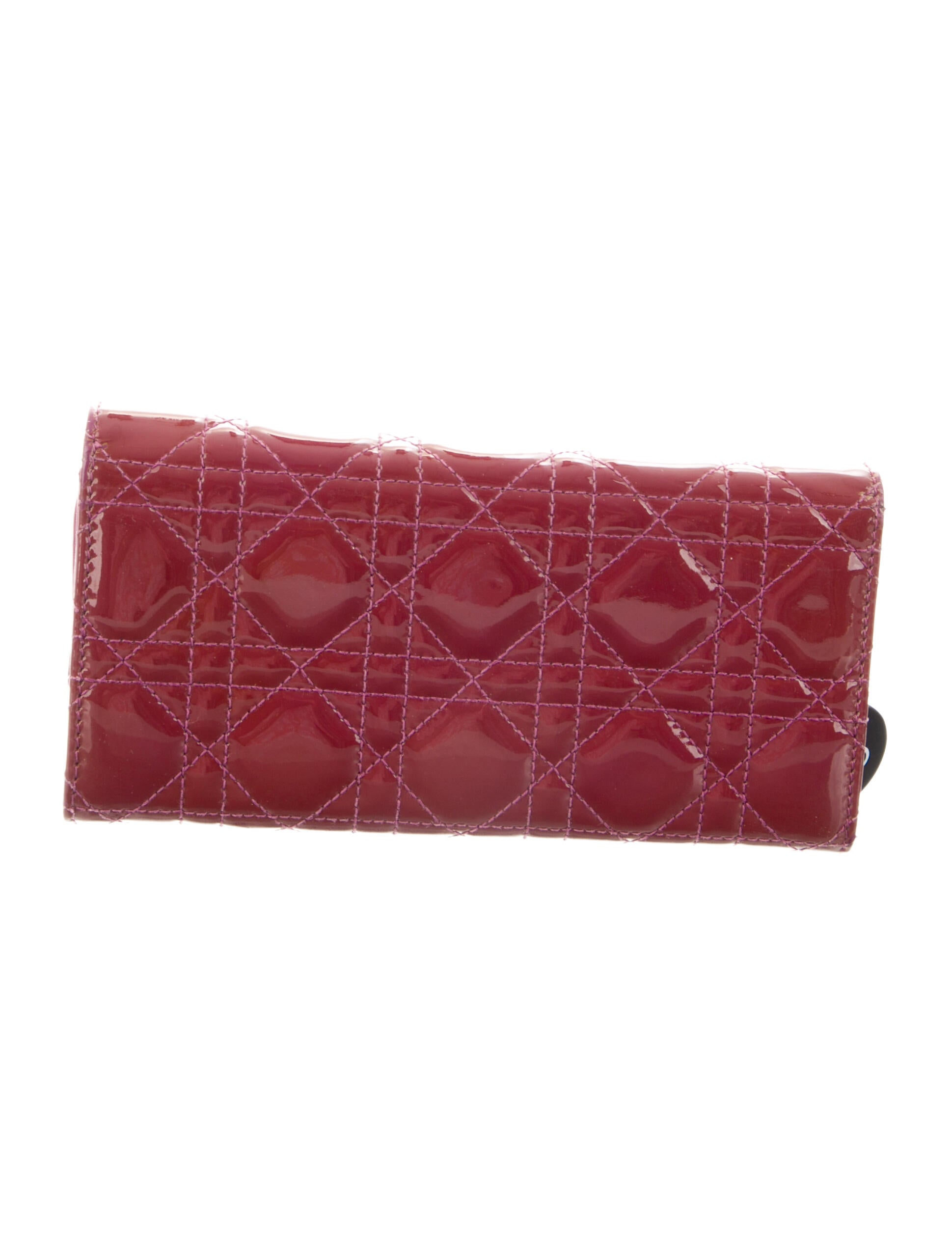 Christian Dior 2011 Lady Dior Rendezvous Continental Wallet